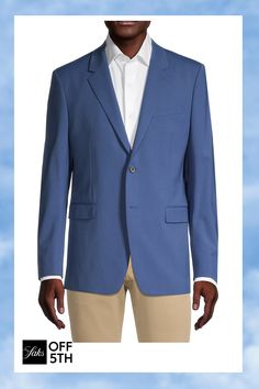 Chambers Virgin Wool-Blend Blazer Sport Coat, Formal Wear, Wool Blend, On Sale, Blazer, Wool