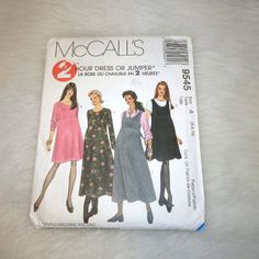 the sewing pattern for this misses dress is easy to sew