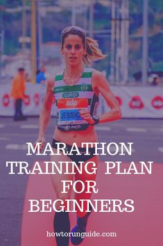 marathon training plan for beginners