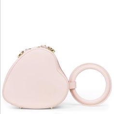 Heartevangelista Bag - Limited Edition - Love Marie New/Never Been Used Elegant Pink Bag With Round Handle, Heart-shaped Bags With Detachable Strap For Everyday Use, Heart-shaped Bag With Detachable Strap For Everyday Use, Everyday Heart-shaped Bag With Detachable Strap, Luxury Heart-shaped Shoulder Bag With Detachable Strap, Chic Valentine's Day Crossbody Bag, Luxury Bags For Valentine's Day, Chic Heart-shaped Bag With Detachable Strap, Luxury Shoulder Bag For Valentine's Day Evening