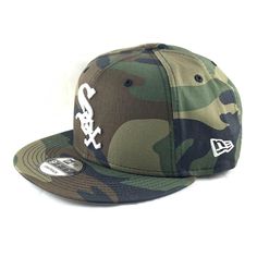 Chicago White Sox Basic Camo Snapback Camouflage Print, Printed Bodycon Dress, Fitted Caps, Cincinnati Reds, White Sock, V Cuts, Chicago White Sox, Color Collection, Asymmetrical Dress