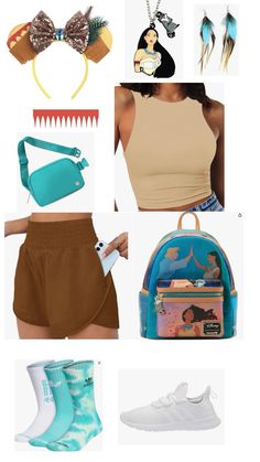 Disney Bound Outfits Women, Pocahontas Inspired Outfits, Disney Trip Outfits Women, Meg Disneybound, Disney Bonding, Disney Character Inspired Outfits, Scary Outfits, Pocahontas Disneybound, Disney Bounding Ideas