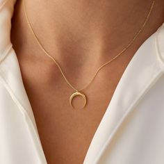 Made to Order Gold KT: 14K Solid Gold (also available in 18K upon request) Length & Width: 13.5 MM Elegant White Gold Crescent Jewelry, Elegant Crescent White Gold Jewelry, Elegant 14k Gold Half Moon Jewelry, Elegant Half Moon Clavicle Chain Necklace, Elegant Half Moon 14k Gold Jewelry, Classic Crescent Jewelry As A Gift, Classic Crescent Jewelry For Gift, Classic Crescent Jewelry For Gifts, Classic Crescent Jewelry Gift