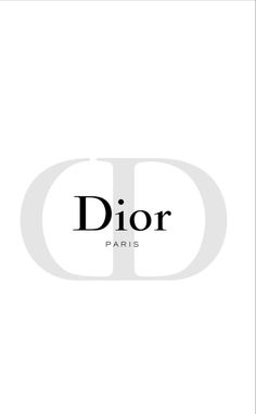 the logo for dior paris