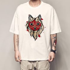 Fabric:Cotton; Gender:Women's,Men's,Unisex,Couple's; What's in the box:T-shirt; Types:T-shirt,Anime,Cartoon,Manga; Style:Casual,Fashion; Age Group:Adults'; Characters:San; Cosplay Works:Princess Mononoke; Pattern:Anime; Design:Classic,Street Style; Neckline:Crew Neck; Sleeve Type:T-shirt Sleeve; Listing Date:10/21/2022; Production mode:Self-produce; Clothing Length:; Bust:; Shoulder Width:; Sleeve Length:; Cuff:; Hat Rope:; Hem/Cuffs Height:; Print Type:Hot Stamping Princess Mononoke San, San Cosplay, Classic Street Style, Shirt Types, Everyday Cosplay, Cheap Graphic Tees, Manga Style, Anime Design, Princess Mononoke