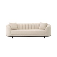 Agostino Sofa - THAT COOL LIVING White Luxury Sofa, Wall Texture Design Living Rooms, White Sofa Design, White Couch Living Room, Modern Classic Sofa, Luxury Couch, Luxury Sofa Modern, Green Land, White Couch