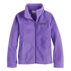 This girls' Columbia Benton Springs Fleece Jacket provides warmth and a fun splash of color to any wardrobe. This girls' Columbia Benton Springs Fleece Jacket provides warmth and a fun splash of color to any wardrobe. Zipper closure 2 zipper pockets Elastic cuffs Water resistantFABRIC & CARE Polyester Machine wash Imported Size: M(10-12). Color: Purple. Gender: female. Age Group: kids. Pattern: Solid. Shoes Guide, Taytum And Oakley, Columbia Girls, Columbia Jacket, 4 20, Winter Wardrobe, Fleece Jacket, Pretty In Pink, Fashion Casual