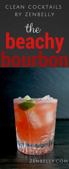 Summer Bourbon Cocktails, Drinking Ideas, Clean Cocktails, Whiskey Drinks Recipes, Cocktails Summer