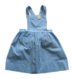 "FRENCH VINTAGE 50's, stunning little apron dress, blue \" sailboats \" printed cotton fabric, crossed shoulder straps, two side pockets, belt to tie in the back, buttoned at the waist ( glass buttons ). Estimated size 4 years Length 21,6\"  New old stock ( washed once ) I always refund overcharged shipping from 1 Euros overpaid ! Thank you for your visit" Blue Cotton Dress With Pockets, Blue Retro Cotton Dresses, Retro Blue Cotton Dresses, Sleeveless Cotton Sundress With Pockets, Fitted Blue Pinafore Dress For Spring, Cute Blue Dress With Pockets, Vintage Cotton Pinafore Dress With Pockets, Vintage Light Blue Cotton Dress, Light Blue Vintage Cotton Dress