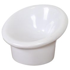 a white porcelain sink on a white background