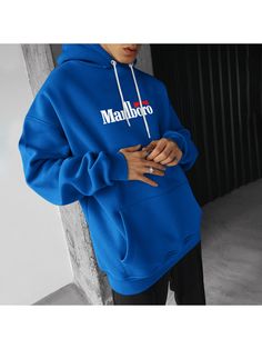 Men Youth Sweatshirt, Oversized Hoodie Racing Graphic Print Hooded Sweatshirt