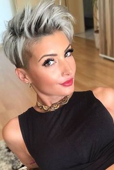 #Pixie #ShortPixie #LongPixie #Hairstyles pixie with bangs pixie haircuts for fine hair layered pixie cut pixie haircut with bangs pixie style textured pixie cut best hairstyles for short hair Celebrity Pixie Cut, Short Grey Hair, Diet Vegetarian, Trending Haircuts