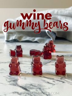 Shop our Influencers' top picks on Amazon Wine Gummy Bears, Alcohol Gummy Bears, Making Gummy Bears, How To Make Wine, My Heavenly Recipes, Homemade Gummy Bears, Alcoholic Treats, Heavenly Recipes, Gummies Recipe