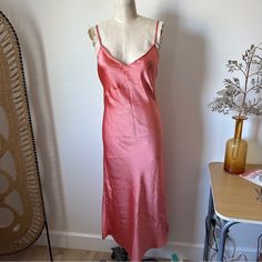 Brand New Without Tag Pink Maxi, Maxi Slip Dress, Free People Dresses, Free People Dress, Rose Pink, Pink Roses, Slip Dress, Colorful Dresses, Free People