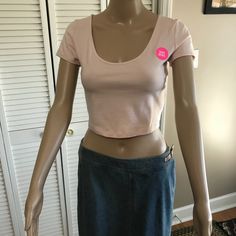 Forever 21 Crop Top Nwt Sz Sm. Measures 15” In Length From Shoulder To Bottom Of Hem. Bust Measures 14 1/2” From Armpit To Armpit. Features Beautiful Crisscrossing Back Detailing. Pale Pink In Color. Everyday Fitted Scoop Neck Crop Top, Casual Scoop Neck Crop Top, Fitted Scoop Neck Crop Top For Everyday, Casual Stretch Crop Top For Everyday, Casual Scoop Neck Stretch Crop Top, Pink Fitted Top With Short Length, Casual Stretch Scoop Neck Crop Top, Basic Everyday Summer Crop Top, Basic Everyday Crop Top For Summer