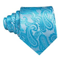 Express your individual style with this 100% Silk neckties. Whether for a formal event or simply to look professional. you can have perfect knot all the time. This fancy looking will upgrade your look instantly. Our Neckties visually vivid, high in quality comes with Matching Pocket square And Cufflinks set. If you're in search for absolutely The best bang for your buck(s), this is definitely worthy of a first step in the right direction. Classic Design which makes men more attractive and elegan Cufflink Set, Mens Bow Ties, Fabric Tape, Mens Neck Ties, Silk Necktie, Blue Paisley, Silk Ties, Pocket Square, Necktie