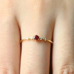 Simulated Ruby Crystal Engagement Rings, Ruby Engagement Ring, Fashion Ring, Purple Wedding, Gold Engagement Rings, Birthstone Ring, Unique Engagement Rings, Vintage Engagement Rings, Bridal Rings