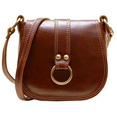 Floto Venezia ItalianLeather Women's Saddle Crossbody Bag