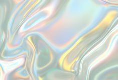 an abstract background with wavy lines in pastel colors, like holographics