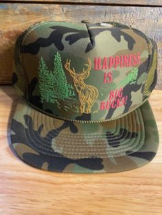 Hat is brand new. Never worn or used. Hat is adult size. Check out pictures to see what you get. Free shipping inside the USA. Hat will be shipped in a box. Trucker Hat With Flat Bill For Hunting, Trucker Hat With Curved Brim For Hunting, Camouflage Snapback Trucker Hat For Hunting, Camouflage Trucker Hat For Hunting With Curved Brim, Camouflage Snapback Hat For Camping, Trucker Cap For Hunting, Camouflage Baseball Cap Trucker Hat For Camping, Camouflage Trucker Hat For Camping, Camo Trucker Hat