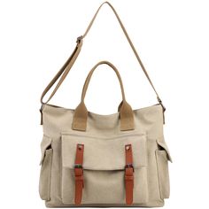 PRICES MAY VARY. MATERIAL: This crossbody bag is made of high-density canvas with a soft lining for durability. Weighing in at just 1.3lbs, it's incredibly lightweight and perfect for everyday carry. LARGE CAPACITY SHOULDER BAG: 12.20"(L) x 5.12"(W) x 10.24"(H); the medium size messenger bag is perfect for your textbooks, folder, planner, tablet or small size laptop and other office/work supplies. MULTIFUNCTIONAL MESSENGER BAG: This practical hobo bag comes with an adjustable shoulder strap and Field Bag, Work Supplies, Hobo Crossbody Bag, Canvas Messenger Bag, Bag Canvas, Everyday Carry, Office Work, Canvas Tote Bag, Casual Bags