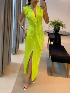 Plain Elegant Tight Sleeveless Maxi Dress Dress Name, Cato Fashion, Abstract Dress, Jumpsuit Elegant, Streamlined Design, High Waist Dress, Maxi Dress Wedding, Sleeveless Maxi Dress, Types Of Dresses