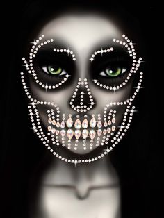 Stand out among the mortal souls with the adhesive Glow in the Dark Skull face jewels by Leg Avenue. Take your skeleton costume to the next level or create a spooky DIY Halloween costume by adding these jaw-dropping glow-in-the-dark body jewels. Perfect for Halloween, themes parties, or any costume event. Skin-friendly and easy to use. Package Includes: 1 Piece Complete the Look: Create a jaw-dropping skeleton costume, scary costume for Halloween, or create easy DIY Halloween costumes with these Diy Skeleton Costume, Skeleton Costume Diy, Diy Skeleton, Skeleton Bodysuit, Spooky Diy, Dark Skull, Face Jewelry, Halloween Contact Lenses, Skeleton Costume