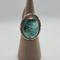 Beautiful Stone In This Sonoran Rose Turquoise Ring Set In Sterling Silver Size 6 Split Band Twisted Rope Around The Bezel And Saw Cuts On The Backplate. Navajo Artist, Dave Skeets This Turquoise Is Mined In Mexico Near The City Of Cananea. This Material Is Relatively New To The Industry And Is A Newer Deposit In The Cananea Mines. Msrp: $200 Southwestern Oval Turquoise Ring With Natural Stones, Southwestern Turquoise Ring With Oval Cabochon, Southwestern Turquoise Oval Cabochon Ring, Southwestern Oval Cabochon Turquoise Ring, Western Oval Turquoise Ring With Inlay, Western Style Oval Turquoise Inlay Ring, Western Style Oval Turquoise Ring With Inlay, Bohemian Oval Turquoise Collectible Ring, Western Style Oval Gemstone Rings