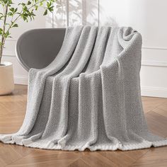 PRICES MAY VARY. 【Super Soft & Warm Throw Blanket】Our throw blanket is made of premium microfiber feather yarn, super soft and warmer, suitable for all seasons! Its fluffy and ultra-cozy softness gives you the most comfort all year round. No harm to human beings. 【Unique Color Design】Knitted with two different color yarn, our throw blanket shows unique cute color on both side, simple and elegant. Color may be different in different light or on different screen. 【Exquisite Blanket】Our blankets ar Warm Blankets Cozy, Pink Throw Blanket, Grey Throw Blanket, Fall Blanket, Blue Throw Blanket, Grey Throw, Blanket For Couch, Warm Throw Blanket, Super Soft Blanket