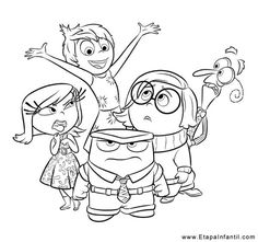 Pagine da colorare per bambini, Disegni da colorare, Disegni da colorare con animali . #Inside_Out_Coloring_Pages #Disney_Coloring_Sheets #Disney_Drawings_Sketches #Coloring_Contest Disney Coloring Sheets, Coloring Contest, Disney Printables, Art Teaching