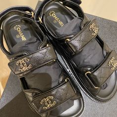 Chanel Dad Sandals Brand New 100% Authentic Comes With Box Dustbag