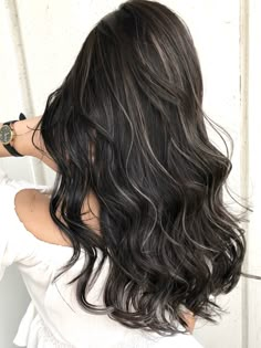 Trendy Balayage 2023, Brown Hair Cuts, Hairstyles Casual, Black Hair Balayage, Bronde Hair, Black Hair With Highlights