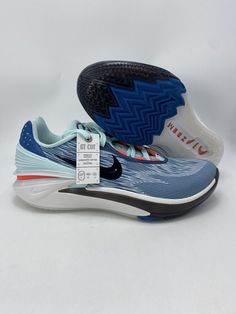 Nike Air Zoom GT Cut 2 Industrial Blue Jade Ice Shoes DJ6015-404 Men's Size 11 Item is 100% Authentic Guaranteed Condition of Box:   Original Box WITHOUT Lid Condition of Item:  Brand New and Never Worn Listing Images Colors might have a slight variation due to lighting. Please review listing images before purchasing. Our Customer Service We strive to describe our inventory to the best of our knowledge. Questions or concerns before purchasing are welcomed and will be answered as fast as possible Ice Shoes, Gt Cut 2, Industrial Blue, Blue Jade, Air Zoom, Nike Air Zoom, Basketball Shoes, Nike Air, Original Box