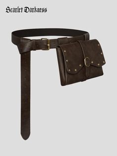 Cottage Academia, Witchy Cottage, Leather Waist Belt, Academia Outfits, Leather Waist Bag, Big Promotion, Waist Bag, Waist Belt, High Quality Leather