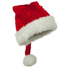 Plush Christmas HatMade of 100% polyester.One size fits most, fitting up to 7 3/8.Crown measures 21 inches deep with tassel and 2 1/2 inches cuff, 11 inches wide.Soft and warm material.Hand washable.Imported.Available in red/white. Our Plush Christmas Hat is perfect santa hat for everyone! There's no better way to get into the X-mas spirit than with this classic Santa hat. This plush and soft christmas hat is one of the most popular hat for Christmas season and you will really feel like Santa wh Red Mini Hat For Winter Gift, Festive Red Adjustable Hat, Adjustable Red Mini Christmas Hats, Red Adjustable Holiday Hat, Red Adjustable Mini Hat For Christmas, Red Adjustable Festive Hat, Adjustable Red Mini Hat For Christmas, Adjustable Red Hats For Holiday, Adjustable Red Hat For Holiday