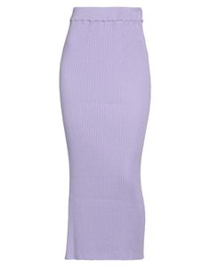 knitted, ribbed, medium-weight knit, no appliqués, solid color, high waisted, elasticized waist, unlined, no pockets, pencil style , Color: Lilac , Size: XS Chic Knit Skirt For Loungewear, Fall Ribbed Solid Color Skirt, Fall Ribbed Skirt, Knit Skirt For Spring Loungewear, Chic Ribbed Midi Skirt, Chic Knit Midi Skirt, Solid Color Chic Ribbed Skirt, Chic Ribbed Skirt For Loungewear, Chic Solid Color Skirt For Loungewear