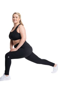 With a high waist and four-way-stretch fabric, these breathable leggings are designed to boost your workout pre- and post- pregnancy. Sweat-wicking technology only enhances their athletic appeal. Four-way-stretch fabric 78% nylon, 22% spandex Machine wash, line dry Imported Black Owned/Founded Squat Proof Elastane Leggings For Pilates, Squat Proof Elastane Workout Tights, Squat Proof Workout Tights, Compression Squat Proof Tights For Pilates, Squat Proof 4-way Stretch Sportswear Leggings, Compressive Squat Proof Running Leggings, Squat Proof 4-way Stretch Tights For Workout, Workout Leggings Squat Proof With 4-way Stretch, Squat Proof 4-way Stretch Leggings For Pilates