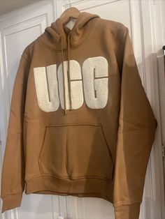 #ad Great shopping ideas for Rey UGG Fluff Logo Hoodie Chestnut/Plaster- New With Tags size M, Fashion Women's Jackets Shopping Ideas, Ugg Australia, Chestnut, Pullover Styling, Brown Color, The Winter