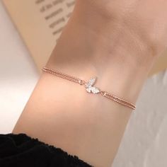 We Welcome Offers As Long They Reasonable. Ship Next Business Day Till 2pm Pst 925 Sterling Silver Not Silver Plated Or Filled, Not Brass Or Alloy *18k Rose Gold Over Stamped 925 Sterling Silver *100% Brand New W/ Tags *We Do Bundle *Lead Free *Nickel Free *Hypoallergenic *Will Not Tarnish Welcome To My Store. I Have A Small Business To Support My Family. Thank You For Stopping By & Hopefully You Like My Listings. If You Have Questions Please Message Me Before Your Purchase. Please Check Out My Adjustable Rose Gold Sterling Silver Chain Bracelet, Adjustable Sterling Silver Chain Bracelet In Rose Gold, Delicate Rose Gold Cubic Zirconia Bracelets, Delicate Adjustable Rose Gold Chain Bracelet, Delicate Adjustable Chain Bracelet In Rose Gold, Delicate Rose Gold Adjustable Chain Bracelet, Feminine Rose Gold Cubic Zirconia Jewelry, Rose Gold Bracelets For Anniversary In Fine Jewelry Style, Elegant Adjustable Rose Gold Chain Bracelet