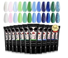 Nail For Beginners, Gel Nail Set, Gel Nails At Home, Gel Set, Gel Nails Diy