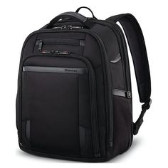 The perfect partner for a long commute, the Samsonite Pro Standard backpack protects your laptop and tablet while keeping your business belongings organized, safe, and secure. Fully loaded with tech upgrades like wireless charging, RFID protection, and USB ports for on-the-go charging, the backpack makes even the most demanding journeys more enjoyable. This backpack will keep you organized with multiple strategic compartments, which makes it the ideal travel companion. Padded laptop compartment Backpack For Work, Commuter Backpack, Hardside Luggage, Sac Lunch, Protective Clothing, North Face Backpack, Designer Backpacks, Black Backpack, Tablet Laptop