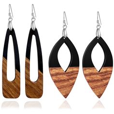 PRICES MAY VARY. Wood Earrings Size: 53mm(2.09 inch) drop and 38mm(1.5 inch) width. layered round geometric motif design. Material: This statement earring is made of natural wood, Resin, Allergy-free titanium post back. Nickle & lead free. Wood Earrings for Women. Wooden Earrings: Natural wood earrings, So easy to wear because it is light weight. Each earring is slightly different, but it makes you stand out with its unique texture comes from natural wood. Fashion wooden earrings for women. Wood Laser Cut Earrings, Allergy Free, Wooden Necklace, Statement Drop Earrings, Motif Design, Wooden Earrings, Wood Earrings, Wooden Jewelry, Jewelry Lover