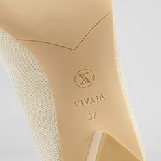 Tracy Pointed-Toe Chunky Washable Heels in Cream Ivory | VIVAIA Best Shoes For Travel, Pointy Heels, Super Mom, Perfect Shoes, Stylish Shoes, Body Scrub, Soft Knits, Chunky Heels, Cleaning Clothes