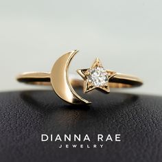 Diamonds in Space, Moon and Star Rings, Space Diamonds, Gemstones in Space, Space Gemstones, Yellow Gold, Crescent Moon Ring, Diamond Ring, Dainty Space Jewelry, Crescent Moon Ring, Moon Jewelry, Star and Moon Ring, Moon and Star Ring, Moon and Star Jewelry, Yellow Gold, Yellow Gold Jewelry, Fine Jewelry, Space Jewelry, Space Inspired, Space Inspired Jewelry, Celestial, Celestial Jewelry Star Diamond Ring, Crescent Moon Ring, Space Jewelry, Moon And Star Ring, Jewelry Education, Moon Ring, Natural Diamond Ring, International Space Station, Celestial Jewelry