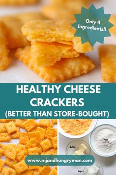 healthy cheese crackers better than store - bought