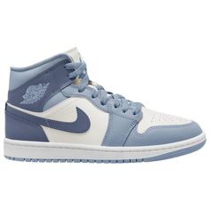 Cute Shoes Women, Jordan Aj 1 Mid, Cute Nike Outfits, Preppy Shoes, Pretty Shoes Sneakers, All Nike Shoes, Nike Shoes Jordans, Personalized Shoes, Jordan Air