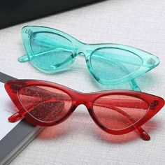 glitter Cat Eye Sunglasses