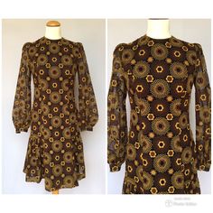 70s lace brown Yellow, Floral design midi long sleeves boho wedding dress, slovenian design EU 36, US 6, UK 8, Small great vintage condition similar items you can find under: https://www.etsy.com/shop/RosaBoutiqueStudio?ref=hdr_shop_menu&section_id=20567224 and you can always look into my shop for all the others: https://www.etsy.com/shop/RosaBoutiqueStudio Long Sleeve Wedding Dress Boho, Long Sleeve Midi, Boho Wedding Dress, Design Floral, Yellow Floral, Dress Clothes For Women, Printed Skirts, Boho Wedding, Skirt Set