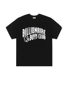 Classic Curve Logo Tee – Billionaire Boys Club Billionaire Boy, Club T Shirt, Club Tops, Billionaire Boys Club, Girls Club, Logo Tee, Logo Tees, ? Logo, Sweatshirts