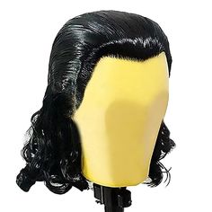 Category:Synthetic Wig; Gender:Men's; Wig Type:Cosplay Wig; Occasion:Cosplay Costumes,Birthday,Vacation,Party / Evening,Daily Wear; Age Group:Adults; Color Shade:Black; Hair Material:Synthetic Hair; Cap Construction:Machine Made; Texture:Curly; Length:Medium Length; Features:Fluffy,Comfortable,Fashion,Easy to Carry,Soft; Heat Resistant:Yes; Listing Date:07/05/2022; Cap Circumference:; Front to Back:; Nape of Neck:; Side to Side Across Forehead:; Side to Side Over Top:; Temple to Temple Across Ba Black Wavy Wig, Fancy Dress Halloween, Wigs Long, Men's Wigs, Fancy Dress Party, Long Curly Wig, Wavy Wig, Cosplay Accessories, Halloween Fancy Dress